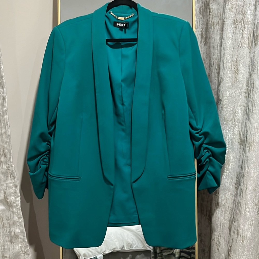 DKNY Green/Teal Blazer